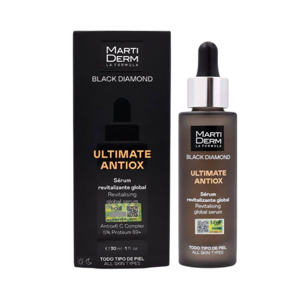 Tinh chất chống oxy hóa, trẻ hóa làn da MartiDerm Black Diamond Ultimate Antiox 