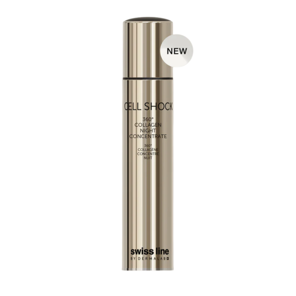 Tinh chất  NAD dưỡng phục hồi, trẻ hóa làn da Swissline 360° Collagen Night Concentrate