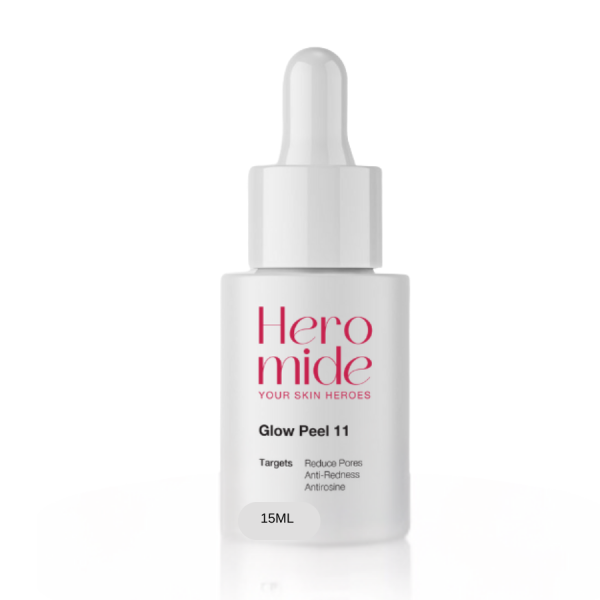 Tinh chất thay da sinh học, giảm bít tắc sần sùi dầu mụn Heromide Glow Peel 11