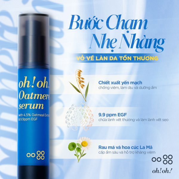 Tinh chất tái tạo làm lành da, giảm sẹo và tái tạo tế bào oh!oh! Flawless Abyss Serum - Hình ảnh 5