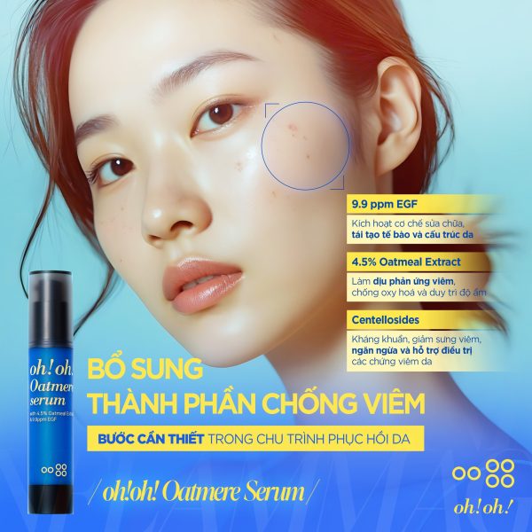 Tinh chất tái tạo làm lành da, giảm sẹo và tái tạo tế bào oh!oh! Flawless Abyss Serum - Hình ảnh 3