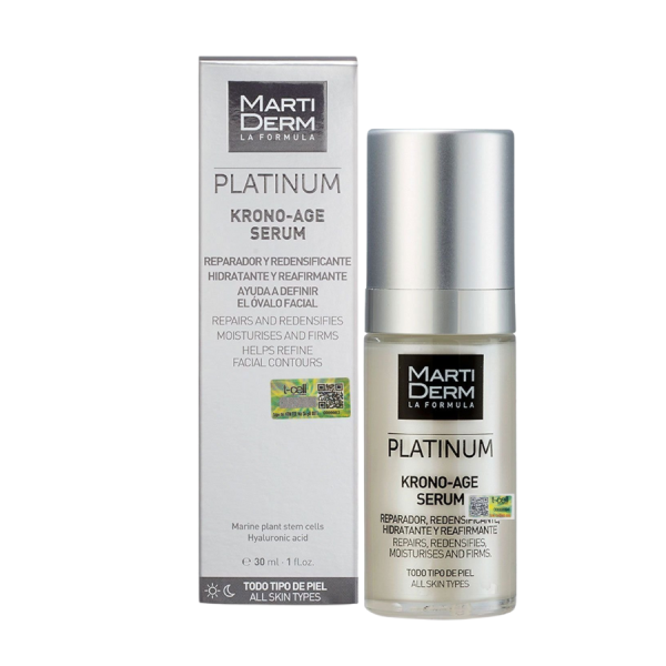  Tinh chất tái tạo trẻ hóa làn da căng mịn MartiDerm Platinum Krono-Age Serum