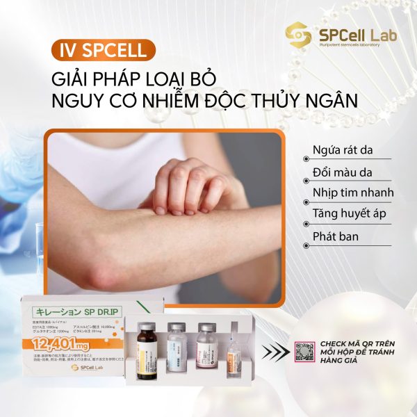 Tinh chất truyền thải độc kim loại nặng, thanh lọc cơ thể SPCell Lab SP DR.IP 12.401mg - Hình ảnh 8
