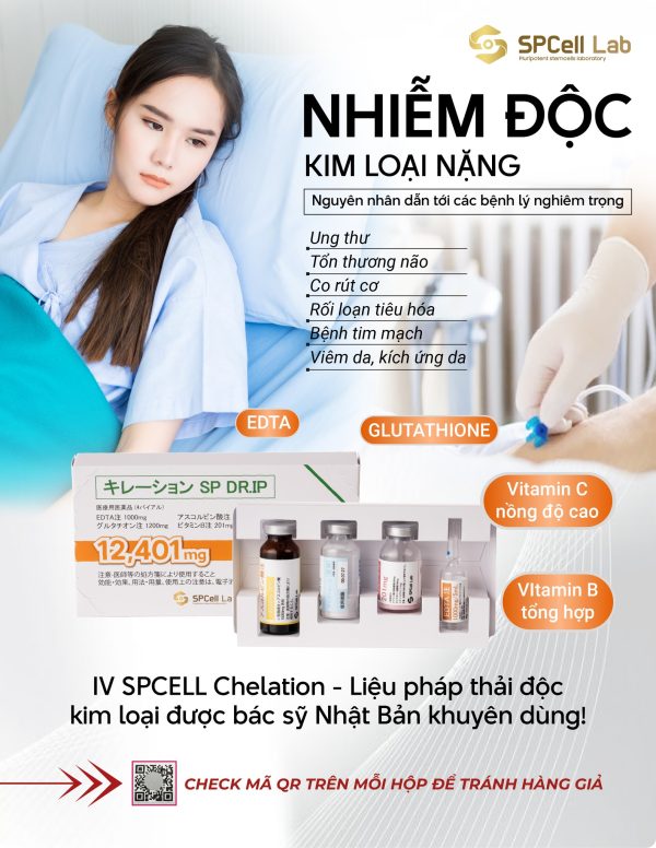 Tinh chất truyền thải độc kim loại nặng, thanh lọc cơ thể SPCell Lab SP DR.IP 12.401mg - Hình ảnh 2