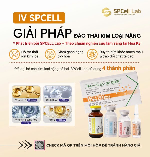 Tinh chất truyền thải độc kim loại nặng, thanh lọc cơ thể SPCell Lab SP DR.IP 12.401mg - Hình ảnh 7