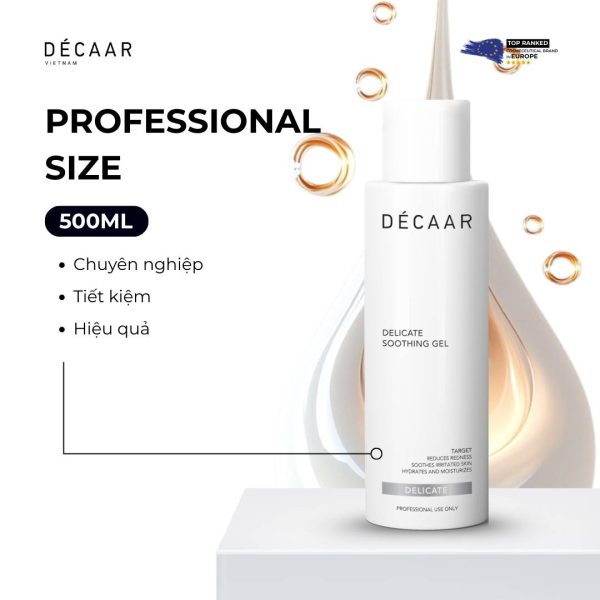 Gel phục hồi làm dịu da Décaar Delicate Soothing Gel - Hình ảnh 3