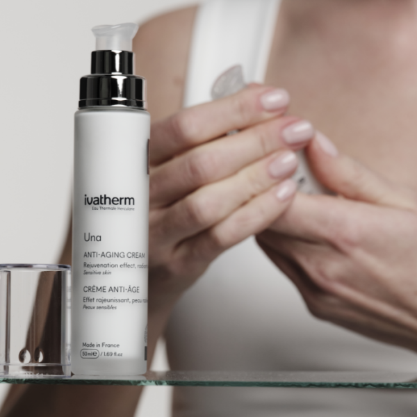 Kem dưỡng ẩm dịu nhẹ, trẻ hóa làn da Ivatherm Una Anti-Aging Cream - Hình ảnh 2