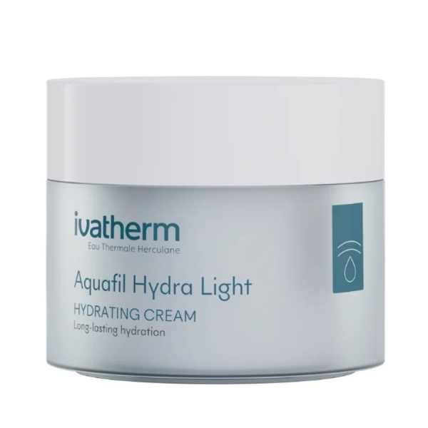 Kem dưỡng ẩm cho da nhạy cảm, khô mất nước Ivatherm Aquafil Hydra Light Hydrating Cream