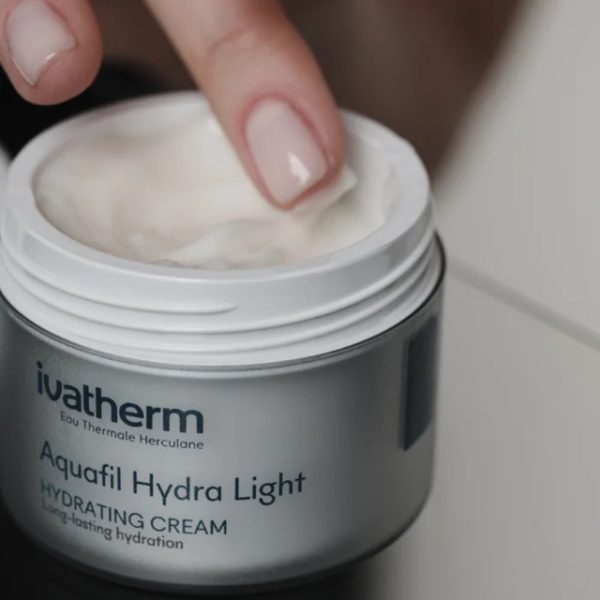 Kem dưỡng ẩm cho da nhạy cảm, khô mất nước Ivatherm Aquafil Hydra Light Hydrating Cream - Hình ảnh 2