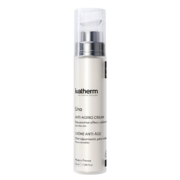 Kem dưỡng ẩm dịu nhẹ, trẻ hóa làn da Ivatherm Una Anti-Aging Cream