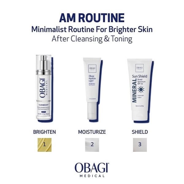Lotion dưỡng mờ đốm, sáng da đều màu Obagi Claribright Radiance Brightening - Hình ảnh 5