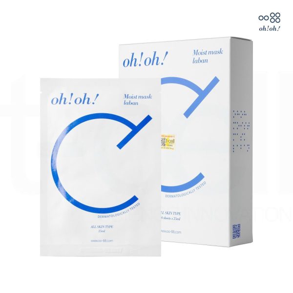 Mặt nạ dưỡng ẩm, phục hồi da nhạy cảm Oh!Oh! Moist Mask Laban