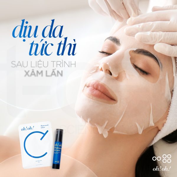 Mặt nạ dưỡng ẩm, phục hồi da nhạy cảm Oh!Oh! Moist Mask Laban - Hình ảnh 4