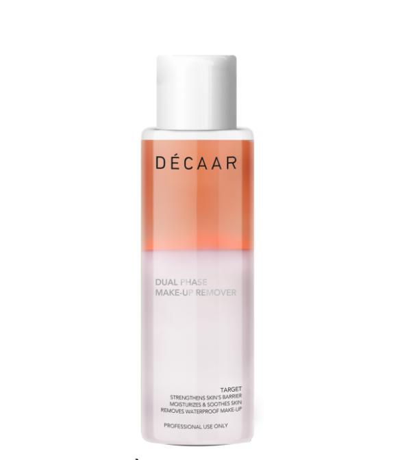 Nước tẩy trang sạch sâu, giảm dầu thừa Decaar Dual Phase Make-Up Remover