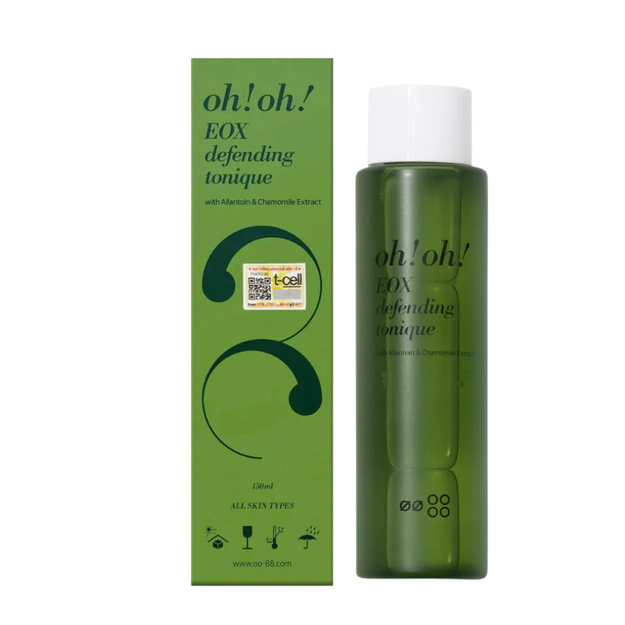 Nước cân bằng pH cho da, làm dịu và giảm viêm Oh!oh! EOX Defending Tonique