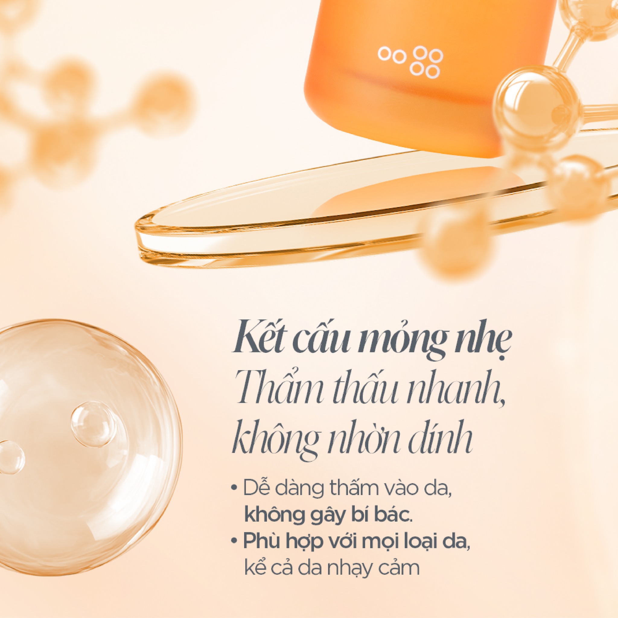 Tinh chất dưỡng ẩm sâu, căng mướt mềm mịn da oh!oh! HA & Proteoglycans Amber Serum - Hình ảnh 6