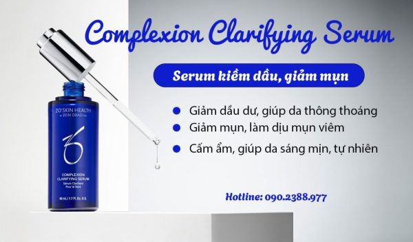 Tinh chất kiềm dầu, giảm mụn ZO® Skin Health Complexion Clarifying Serum - Hình ảnh 3