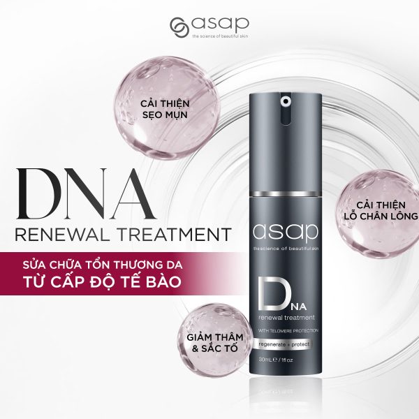 Tinh chất phục hồi da, chống lão hóa cấp độ tế bào Asap DNA Renewal Treatment  - Hình ảnh 2