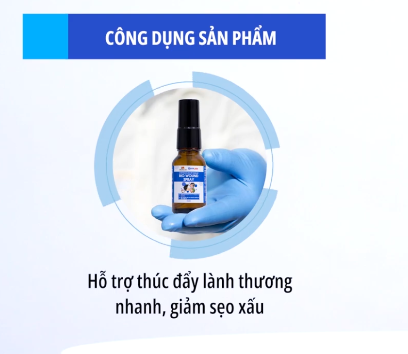 Băng gạc vết thương dạng xịt, lành thương nhanh Mediworld Bio Wound Spray - Hình ảnh 6