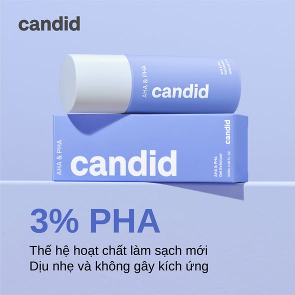 Gel tẩy tế bào chết Candid AHA & PHA Gel Exfoliant - Hình ảnh 5