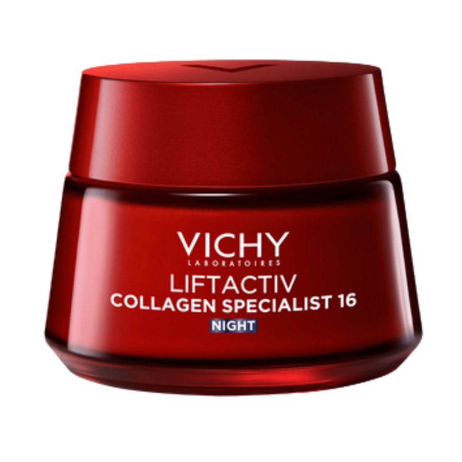 Kem dưỡng đêm căng mướt da Vichy Liftactiv Collagen Specialist 16 Night