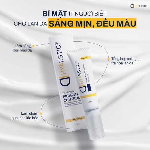 Kem dưỡng sáng da, giảm thâm nám Hyaestic Pigment Control Lotion 7% Arbutin - Hình ảnh 3