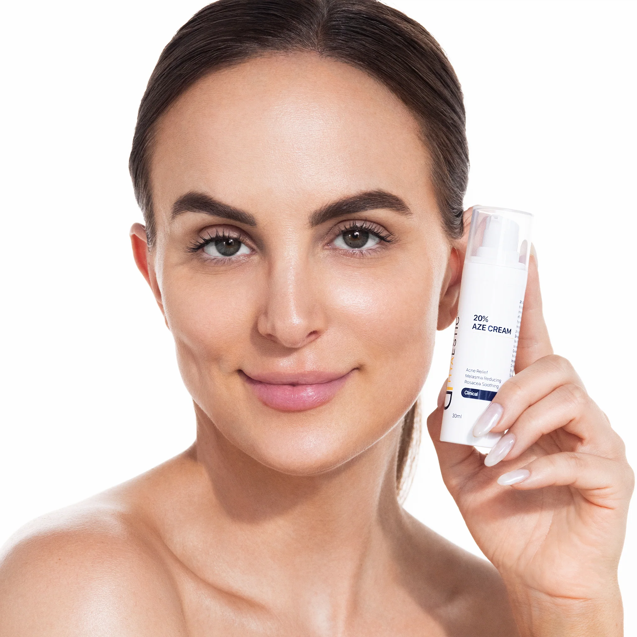 Kem hỗ trợ trị mụn, rosacea, tăng sắc tố và nám da Hyaestic 20% Aze Cream - Hình ảnh 3