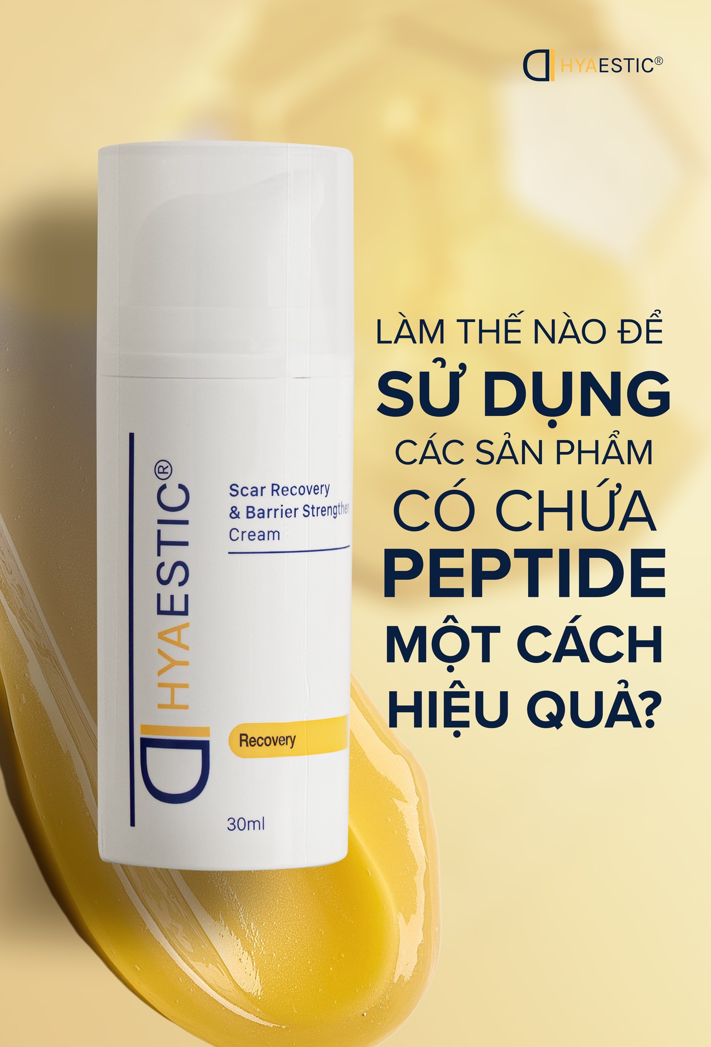 Kem tế bào gốc phục hồi da sẹo Hyaestic Scar Recovery & Barrier Strengthen Cream - Hình ảnh 4