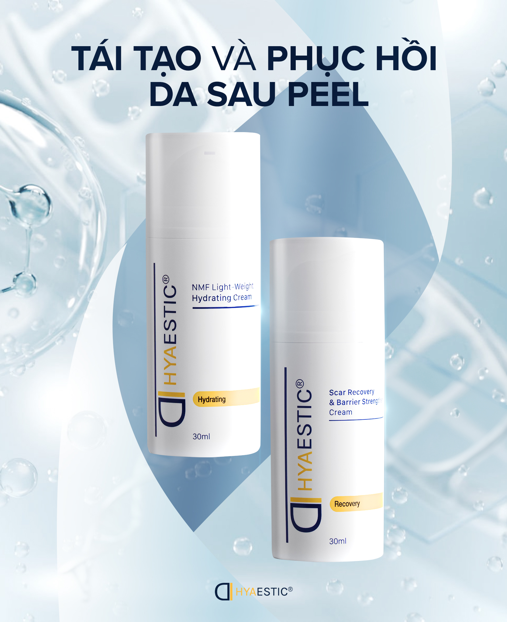 Kem tế bào gốc phục hồi da sẹo Hyaestic Scar Recovery & Barrier Strengthen Cream - Hình ảnh 3