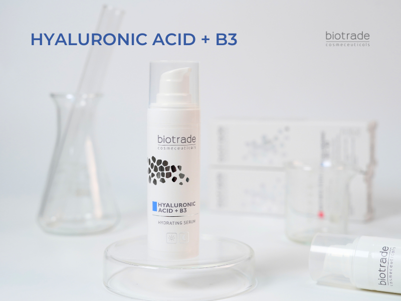 Tinh chất dưỡng ẩm phục hồi da Biotrade Hyaluronic Acid + B3 Hydrating Serum - Hình ảnh 3