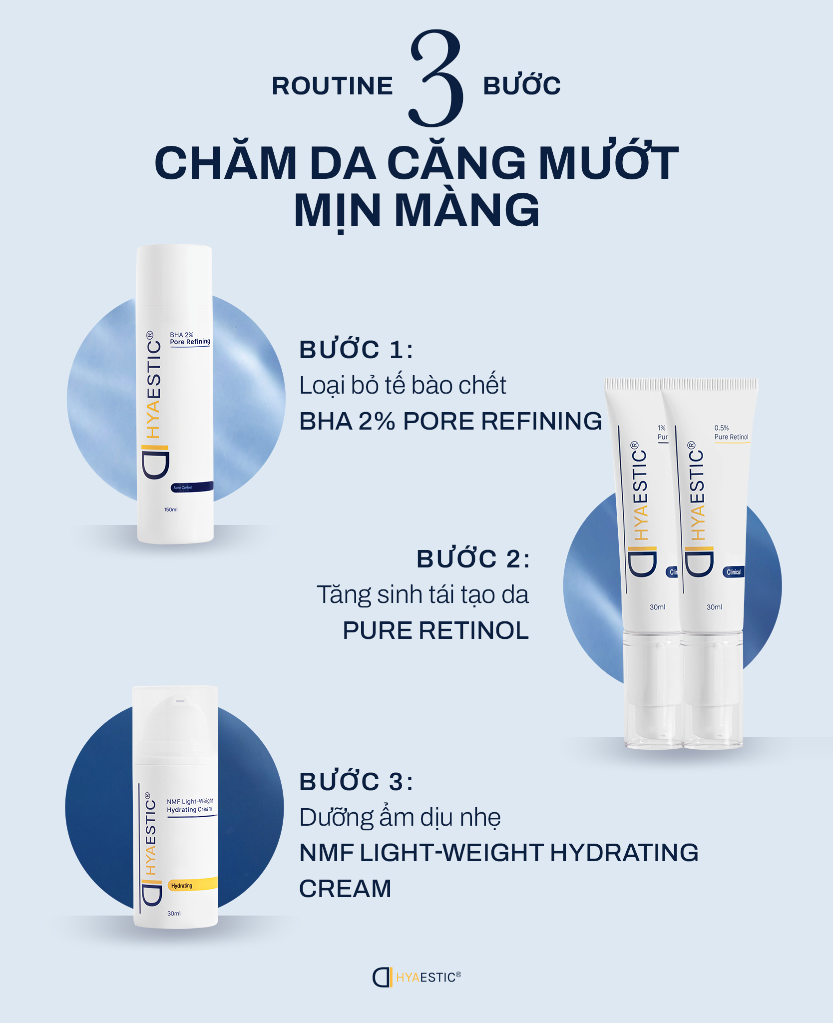 Toner giảm nhờn dầu, mụn đầu đen Hyaestic BHA 2% Pore Refining - Hình ảnh 7