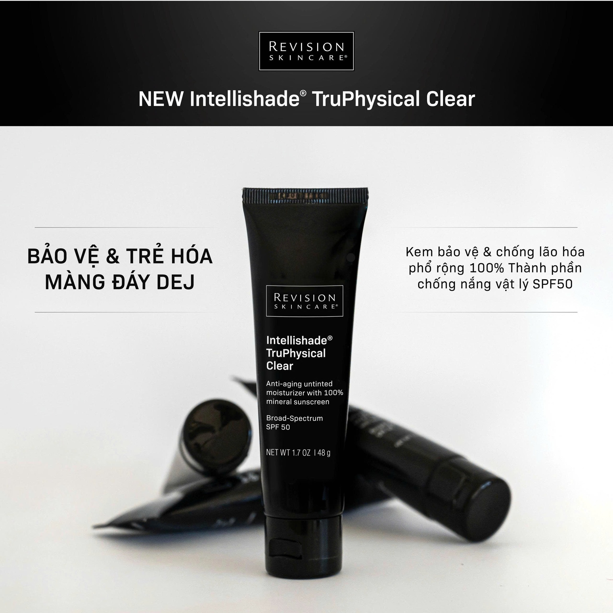 Kem chống nắng Revision Intellishade® TruPhysical Clear Broad-Spectrum SPF50 - Hình ảnh 3
