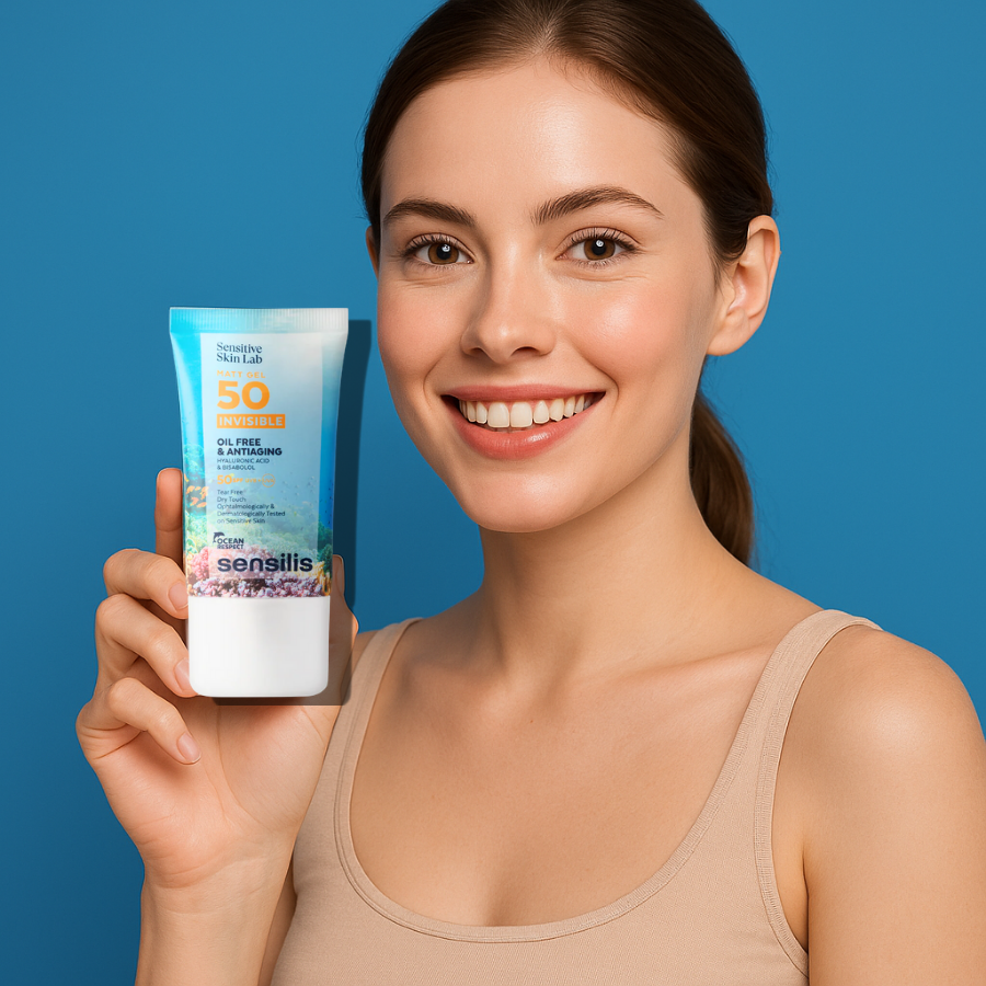 Kem chống nắng Sensilis Sensitive SkinLab Matt Gel 50 Invisible - Hình ảnh 2