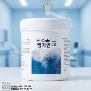Kem ủ tê trong phun xăm, laser M-Cain Cream