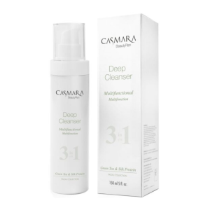 Sữa rửa mặt, tẩy trang và toner cân bằng da Casmara Deep Cleanser 3 in1
