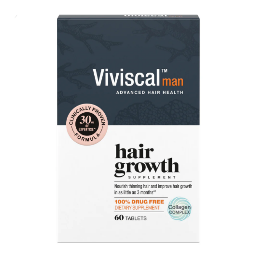 Viên uống hỗ trợ mọc tóc cho nam Viviscal Man Hair Growth Supplements