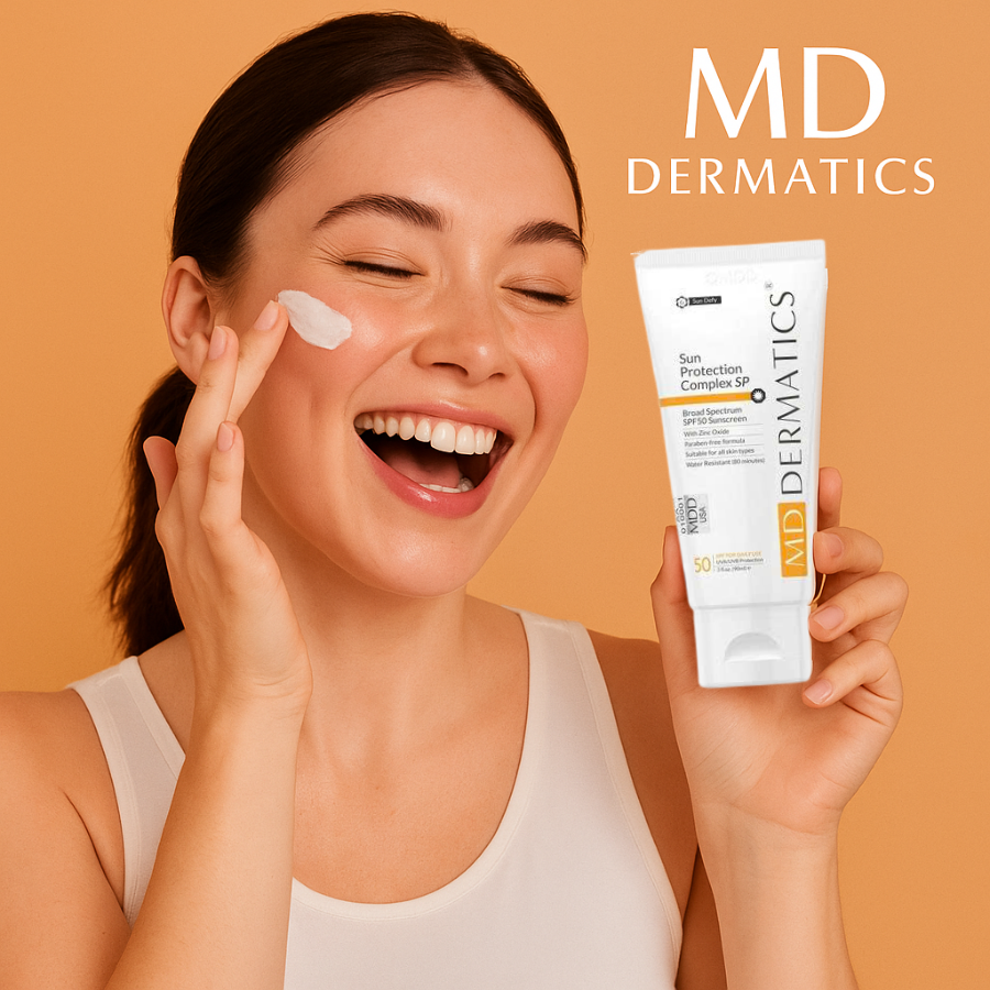 Kem chống nắng MD Dermatics Sun Protection Complex SP SPF50 - Ảnh 2