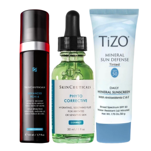Combo phục hồi da nhạy cảm sau xâm lấn Skinceuticals + TiZO SPF50