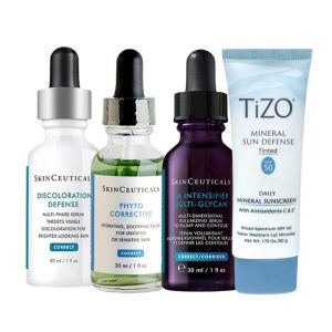 Set phục hồi da khô đỏ, giãn mao mạch, mất nước Skinceutical +Tizo