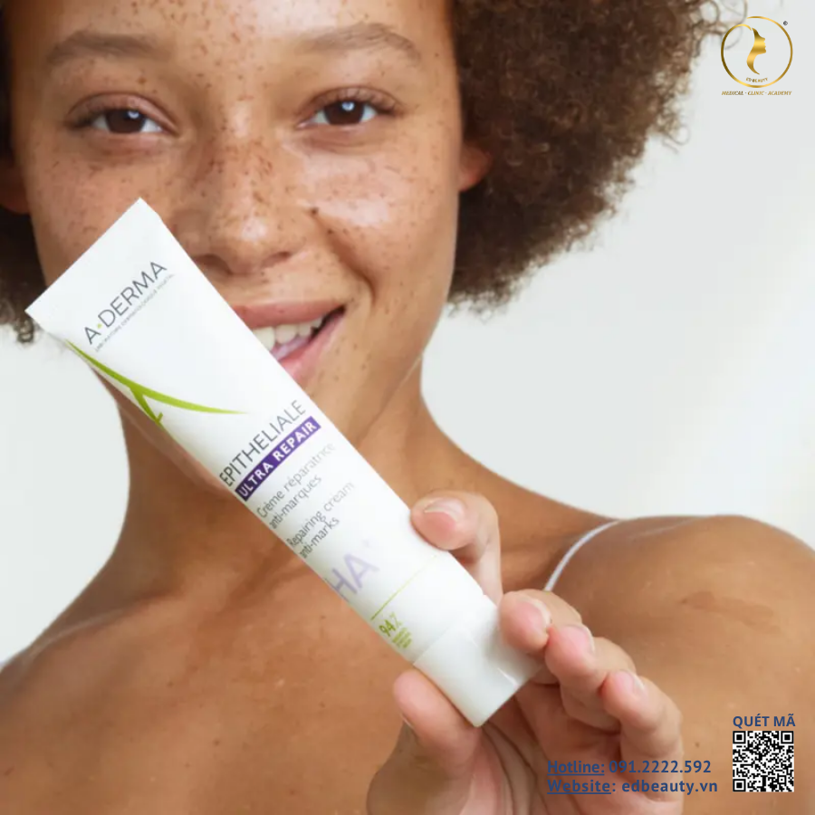 Kem dưỡng phục hồi da A-Derma Epitheliale A.H Ultra Repair HA+