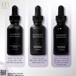 Cách chọn serum Mendelic Acid Vivant Skincare cho từng tình trạng da