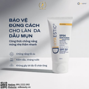 Bảo vệ da mỗi ngày với kem chống nắng Hyestic SPF50