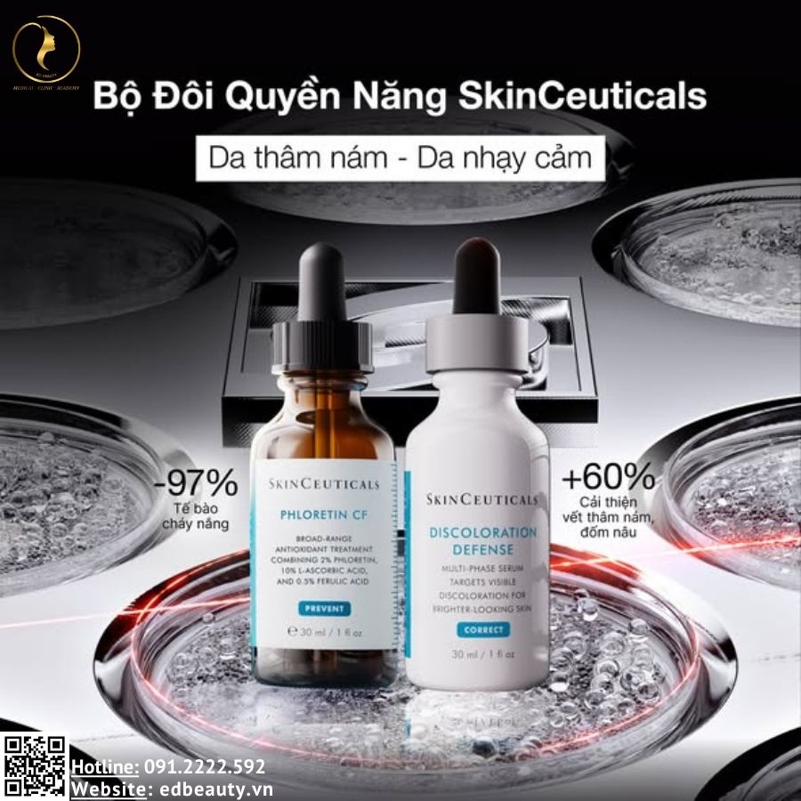 Bộ đôi serum SkinCeuticals giúp giảm sạm nám và hỗ trợ da sáng khỏe mùa hè