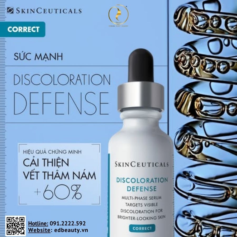 2. SkinCeuticals Discoloration Defense – Hỗ trợ cải thiện da không đều màu, đốm nâu và thâm sạm