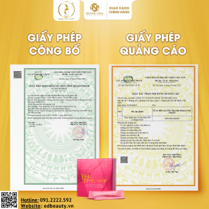 BH Collagen Nichiei Bussan giấy công bố sản phẩm