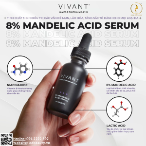 Cải thiện bề mặt da với Vivian Mandelic 8%