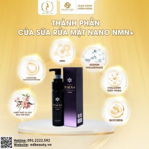 Thành phần sản phẩm Nano NMN+ All In One Gel