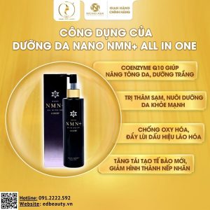Lợi ích khi dùng Nano NMN+ All In One Gel