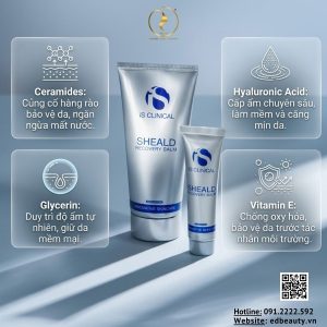 Thành phần sản phẩm iS Clinical Sheald Recovery Balm
