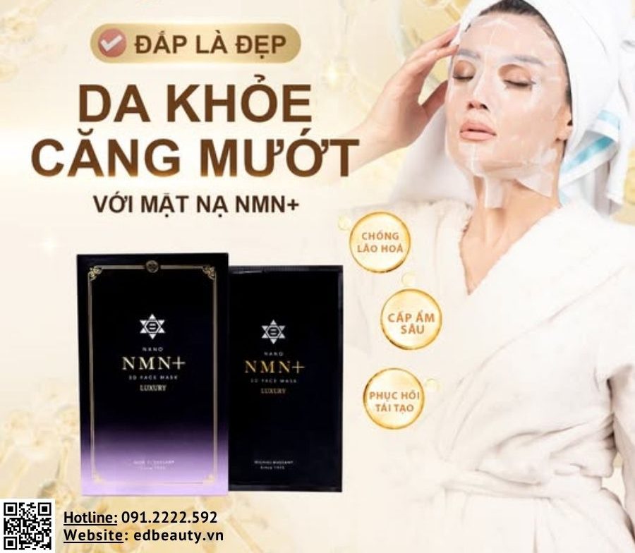 NANO NMN+ 3D Face Mask mang lại lợi ích gì cho làn da?
